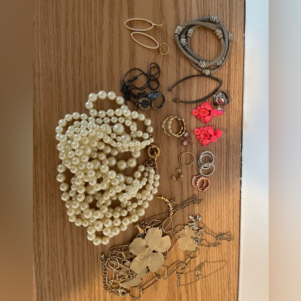 Lot of jewelry - Kate Spade, J. Crew, Brighton, Madewell etc.